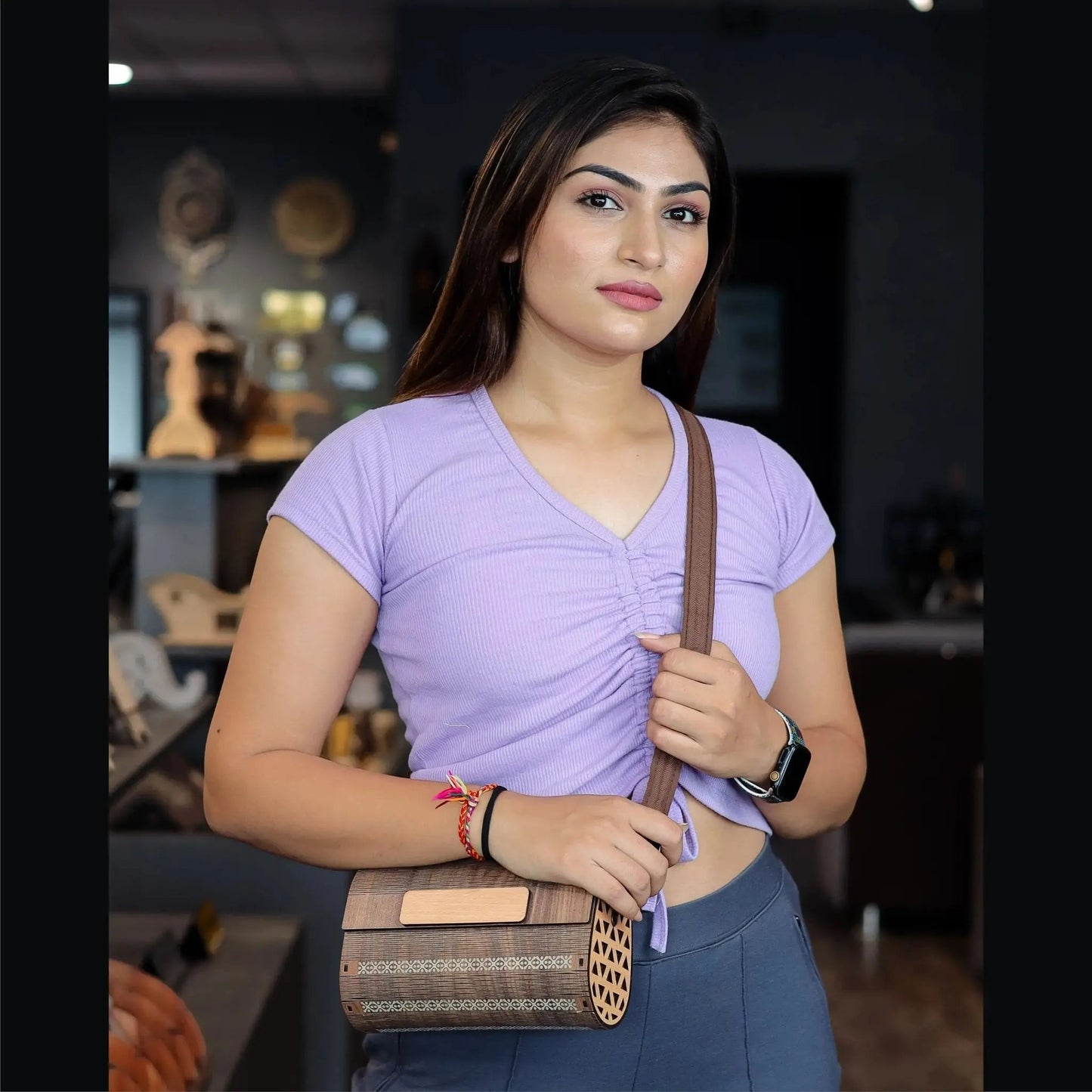 Artisan Elegance: Handcrafted Wooden Clutches for Women - Unique Purse Designs for Every Occasion