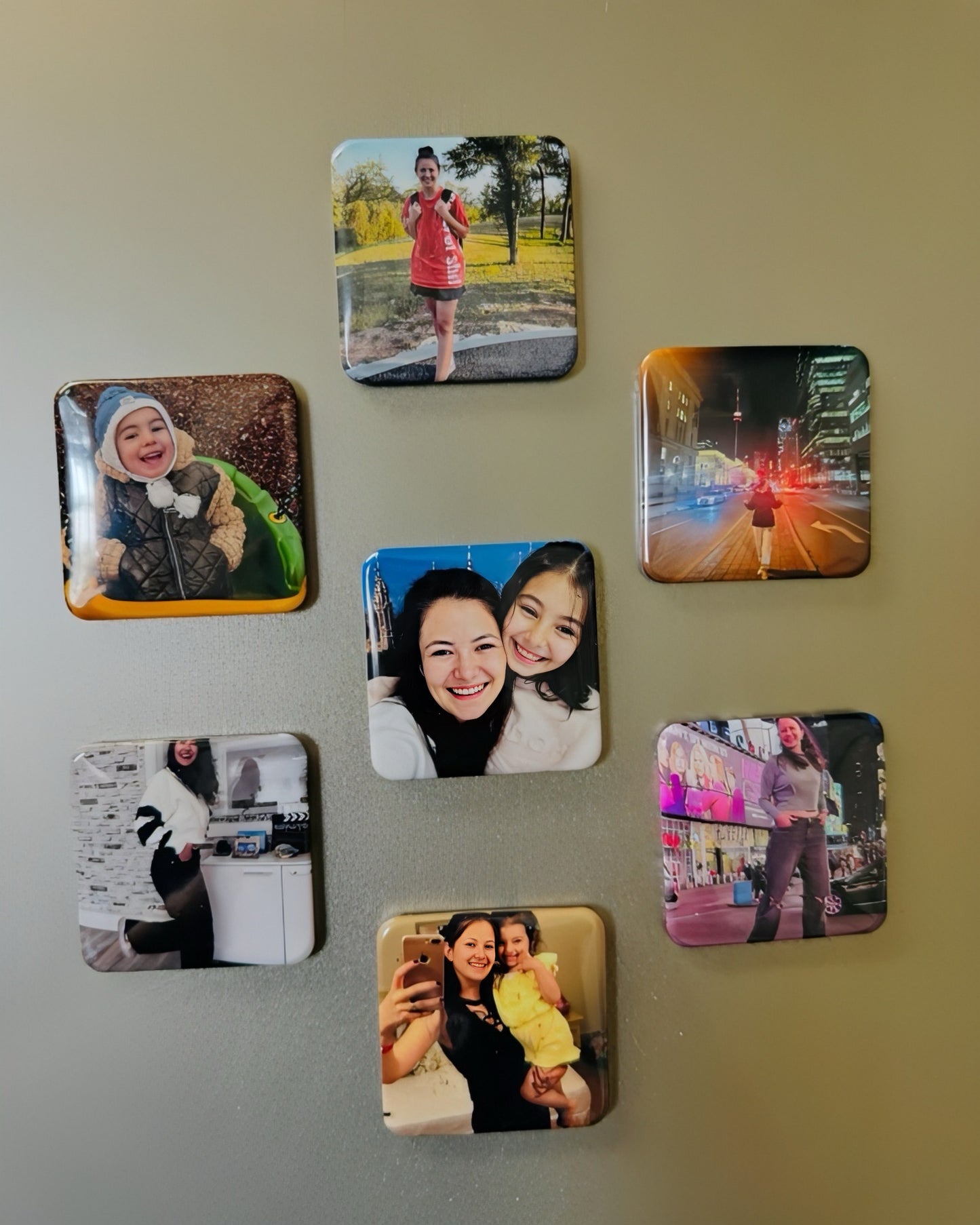 Customize Square Fridge Magnet