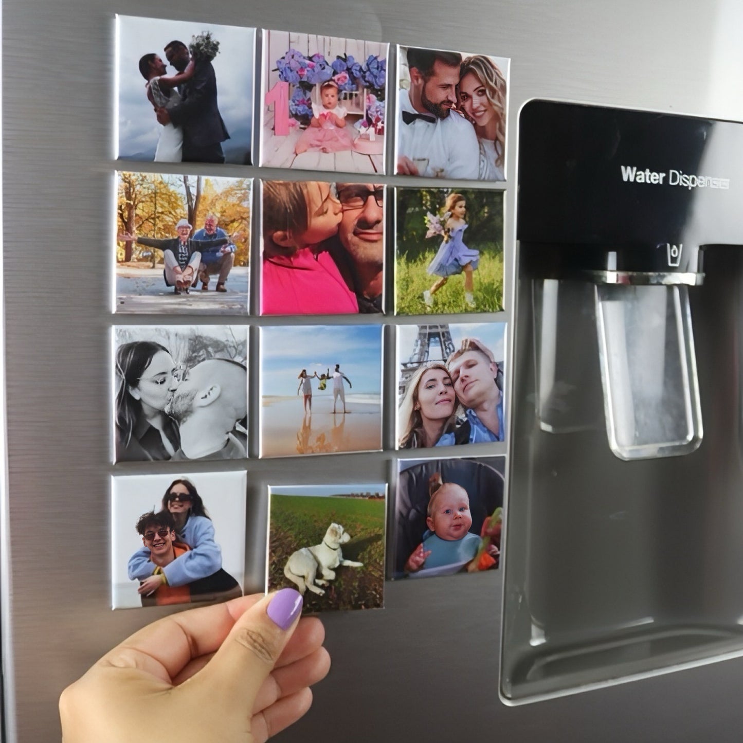Customize Square Fridge Magnet