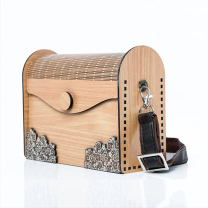 Artisan Elegance: Handcrafted Wooden Clutches for Women - Unique Designs for Every Occasion
