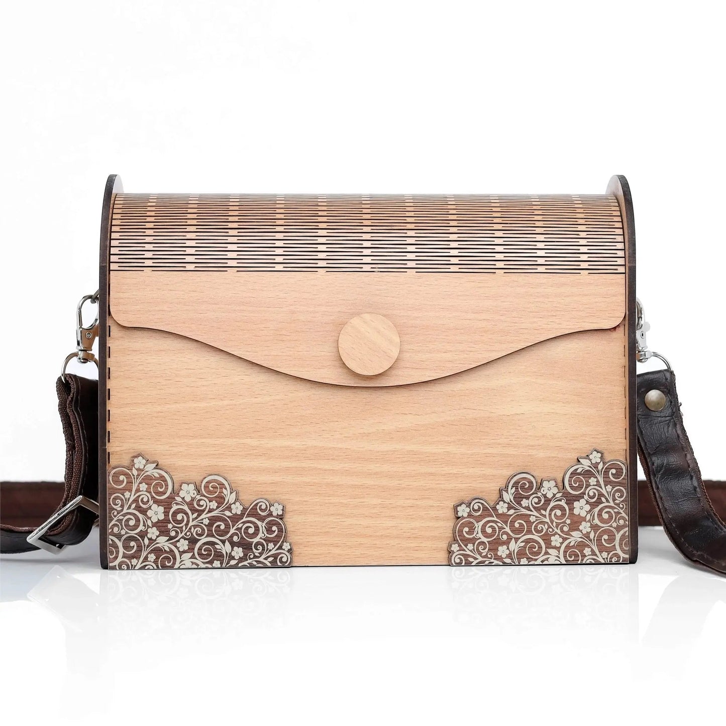 Artisan Elegance: Handcrafted Wooden Clutches for Women - Unique Designs for Every Occasion