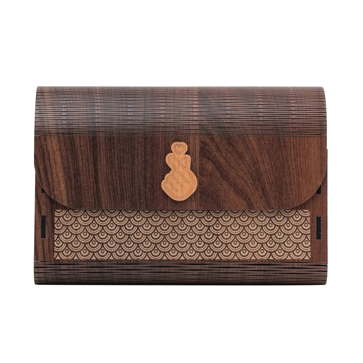 Artisan Elegance: Handcrafted Wooden Clutches for Women - Unique Designs Purse for Every Occasion