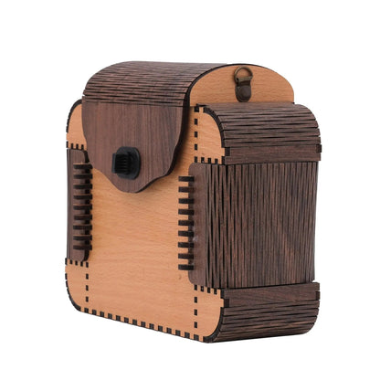Artisan Elegance: Handcrafted Wooden Clutches for Women - Unique Designs Purse for Every Occasion