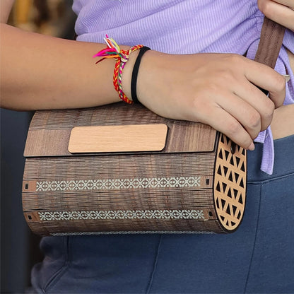 Artisan Elegance: Handcrafted Wooden Clutches for Women - Unique Purse Designs for Every Occasion