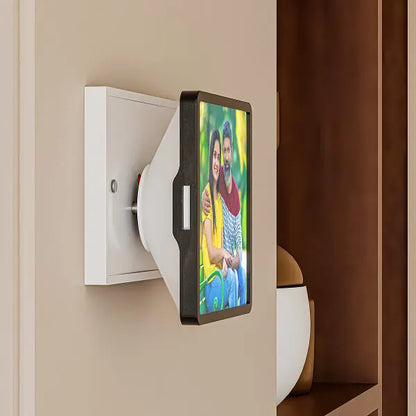 Glowing Night Light with Personalized Photo Frame